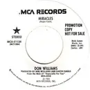 7inch Vinyl Single - Don Williams - Miracles