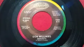 Don Williams - Senorita / Send Her Roses