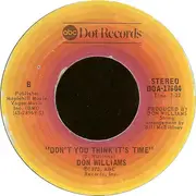 7inch Vinyl Single - Don Williams - Till The Rivers All Run Dry