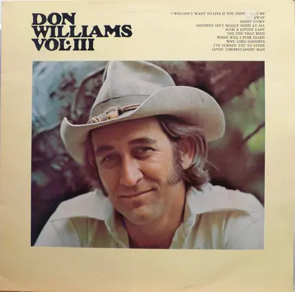 Don Williams - Vol. III