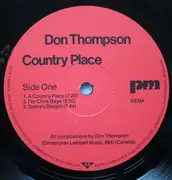 LP - Don Thompson - Country Place