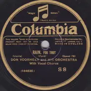 Don Voorhees And His Orchestra - Rain / Baby's Blue