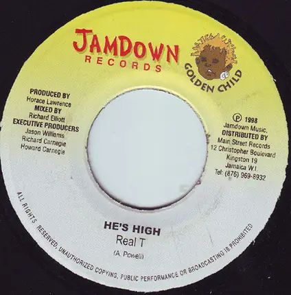 Don Yute / Real T - Dancehall Crazy / He's High
