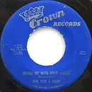 7inch Vinyl Single - Don, Dick & Jimmy - Brand Me With Your Kisses / Angela Mia