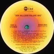 LP - Don Williams - Volume One