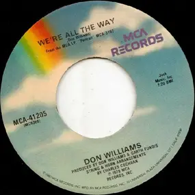 Don Williams - We're All The Way