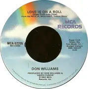 7'' - Don Williams - Love Is On A Roll