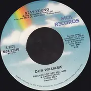 7'' - Don Williams - Stay Young / Pressure Makes Diamonds