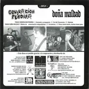 7inch Vinyl Single - Doña Maldad / Generacion Perdida - Atentando Y Propagando En Suramérica