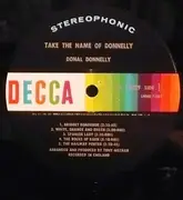 LP - Donal Donnelly - Take The Name Of Donnelly