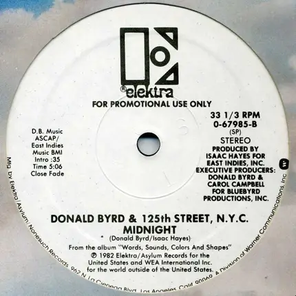 Donald Byrd & 125th Street, N.Y.C. - Sexy Dancer