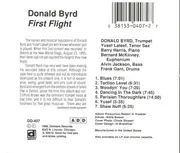 CD - Donald Byrd - First Flight
