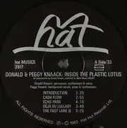 LP - Donald Knaack & Peggy Knaack - Inside The Plastic Lotus