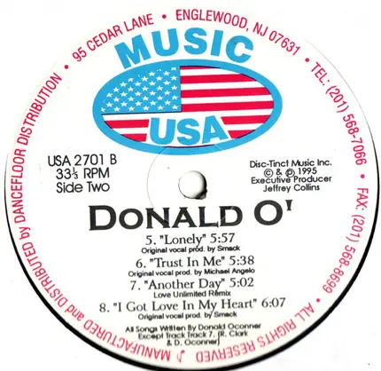 Donald O - Is Donald in the House