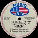 12inch Vinyl Single - Donald O - Deeper