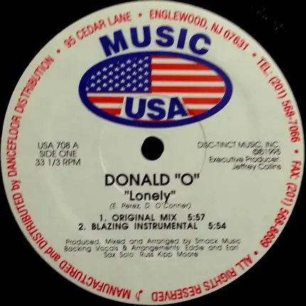 Donald O - Lonely