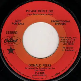 Donald Peers - Please Don't Go / I've Lost My Love