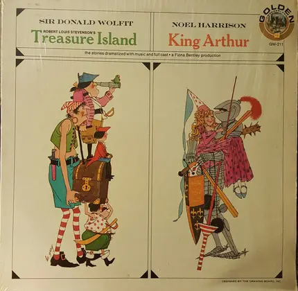 Children records (english) - Treasure Island / King Authur