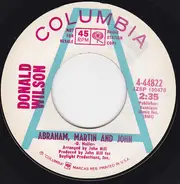 Donald Wilson - Abraham, Martin And John / Lean On Me