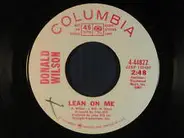 Donald Wilson - Lean On Me