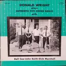 LP - Donald Wright - Plays Authentic Five String Banjo - No Cover