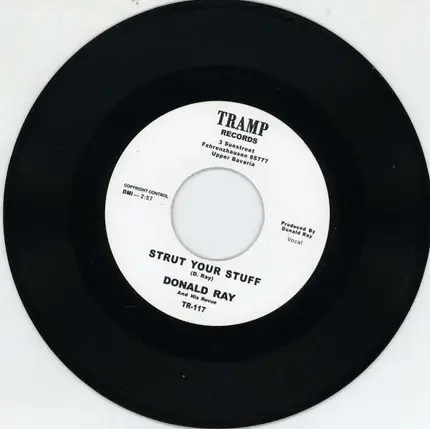 DONALD & HIS REVUE RAY - STRUT YOUR STUFF