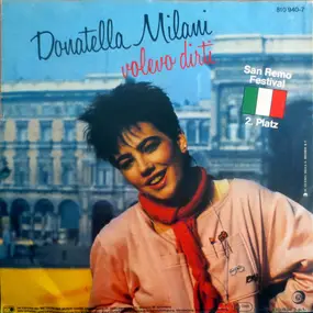 Donatella Milani - Volevo Dirti