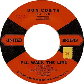 Don Costa - I'll Walk The Line / Catwalk