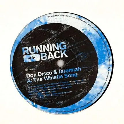 DON DISCO - WHISTLE SONG/INTO THE..