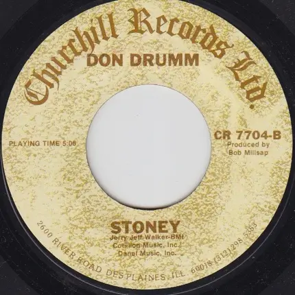 Don Drumm - Bedroom Eyes / Stoney