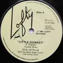 7'' - Don Estelle With The Mold Green Junior Folk Group Choir - Little Donkey / Aulde Lang Syne