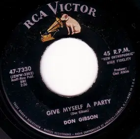 Don Gibson - Give Myself A Party / Look Who's Blue