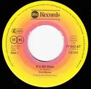 7'' - Don Gibson - It's All Over