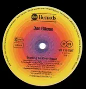 LP - Don Gibson - Starting All Over Again
