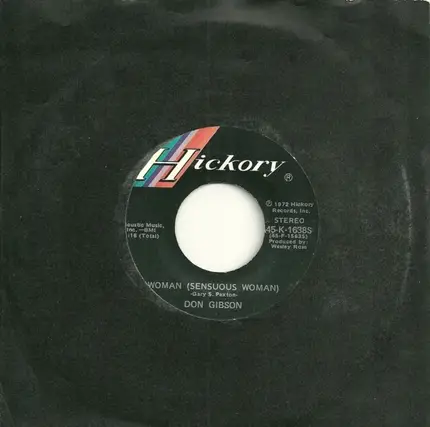 Don Gibson - Woman (Sensuous Woman)