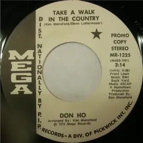 Don Ho - Take A Walk In The Country / Today I Started Loving You Again