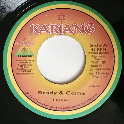 Doniki - Ready And Come