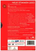 CD & DVD - Donizetti / Mozart / Rossini / Bellini a.o. - Neue Stimme 2003