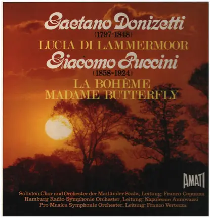 Donizetti / Puccini - Lucia Di Lammermoor / La Bohème / Madame Butterfly (Querschnitt)