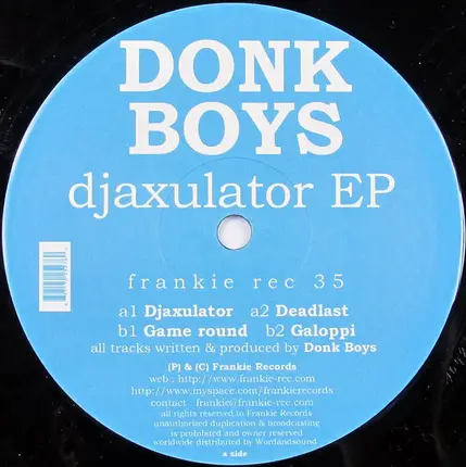 Donk Boys - Djaxulator Ep