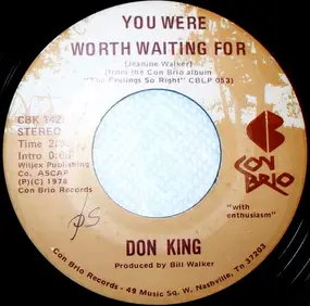 Don King - You Were Worth Waiting For