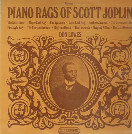 Don Lowes - Piano Rags Of Scott Joplin Volume 1