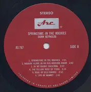 LP - Donn Reynolds - Springtime In The Rockies