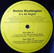 Donna Washington - It's All Right!