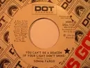 7inch Vinyl Single - Donna Fargo - You Can't Be A Beacon (If Your Light Don't Shine)