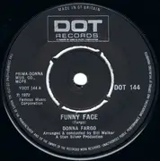 7inch Vinyl Single - Donna Fargo - Funny Face