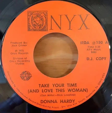 Donna Hardy - Take Your Time (And Love This Woman)
