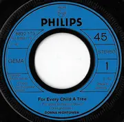7inch Vinyl Single - Donna Hightower - For Every Child A Tree (Für Jedes Kind Einen Baum)