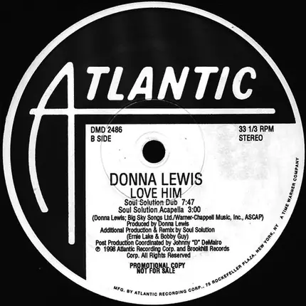 Donna Lewis - Love Him (Soul Solution Remixes)