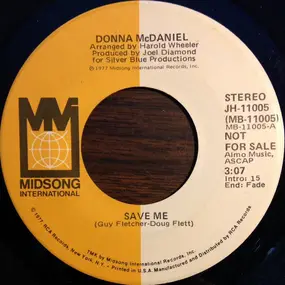 Donna McDaniel - Save Me